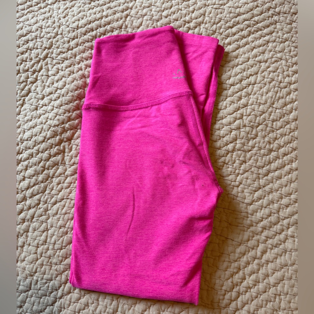 Beyond Yoga XS Pink Spacedye Leggings
